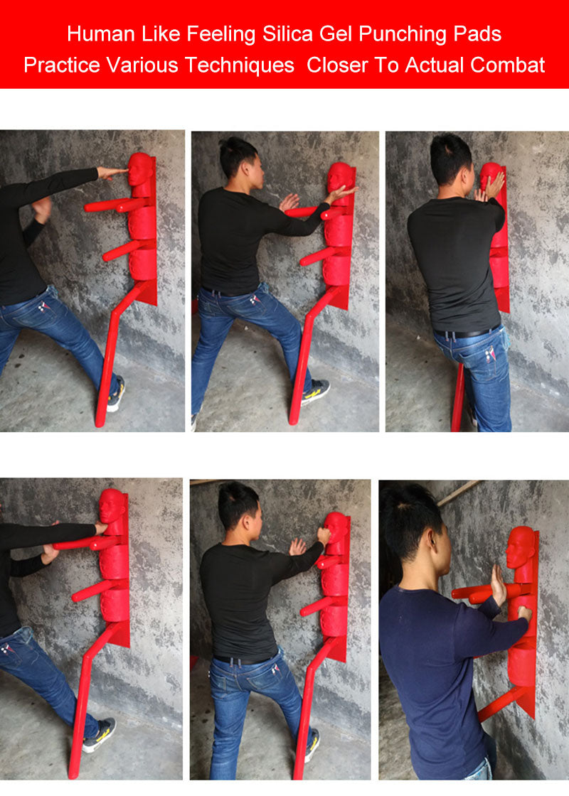 Portable Wall Mounted Wing Chun Dummy