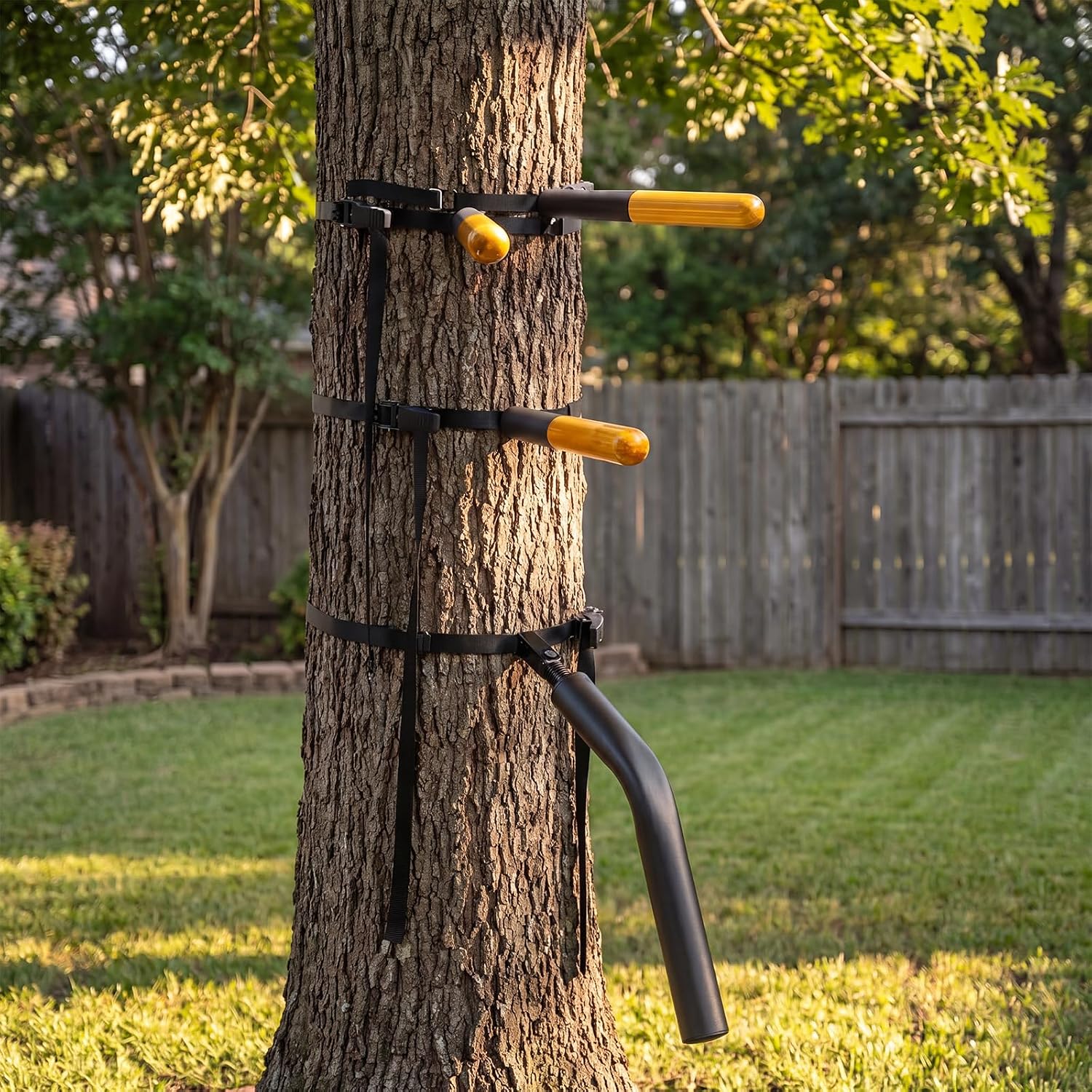Portable Wing Chun Wooden Dummy Spring Arms - Image 2