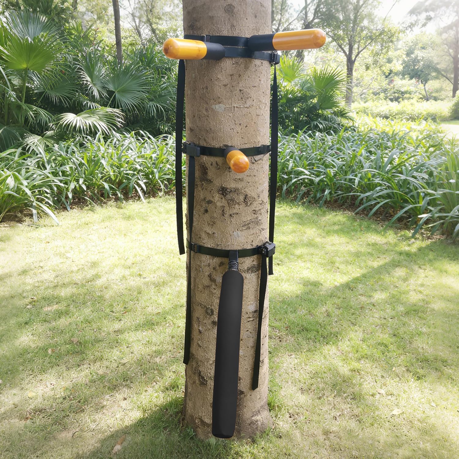Portable Wing Chun Wooden Dummy Spring Arms - Image 8